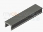 Preview: Cover profile groove 10 grey B-type 2000 mm