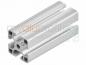 Preview: Bar in length 6040 mm - aluminium profile 40x40 light groove 8 I-type