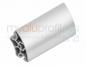 Preview: Aluminum profile R40 / 80 60 ° Slight groove 8 I-type