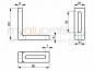 Preview: Befestigungswinkel 60x60x20 ZN Nut 8 I-Typ