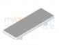 Preview: Angled cover cap 20x40 ZN Gray Groove 5 I-type
