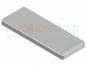 Preview: Cover cap 160x60 grey Groove 8 I-type