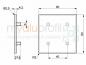 Preview: Abdeckkappe 80x80 grau Nut 8 I-Typ