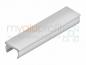 Preview: Cover profile groove 10 aluminum natural B-type 2000 mm