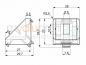 Preview: Winkel 30x30 ZN Nut 8 B-Typ