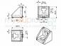 Preview: Angle 45x45 ZN Slot 10 B-type