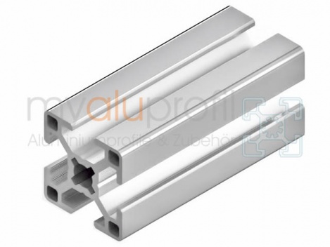 82 EUR/m + 0,75 EUR Zuschnitt 50-1190mm Aluminiumprofil 80x120 L I-Typ Nut 8 