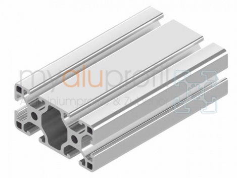 Bar in Length 6040 mm - Aluminum profile 30x60 groove 6 I-type light