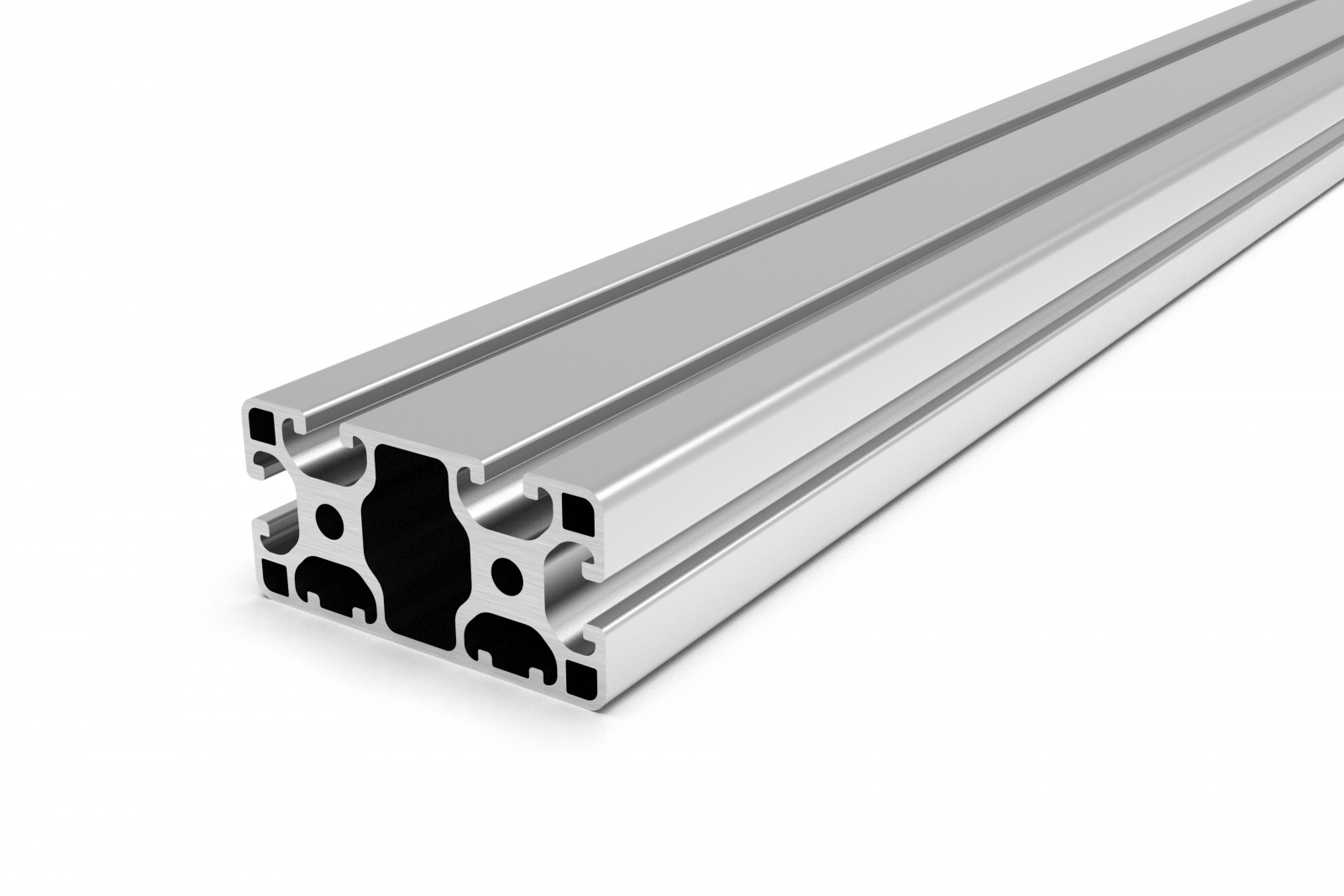 myaluprofil - Aluminiumprofil 80x40 leicht 2N Nut 8 I-Typ