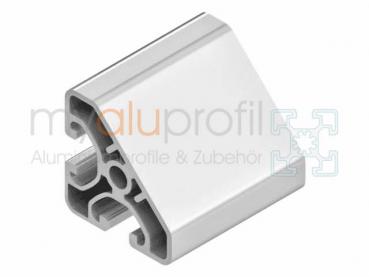 Aluminum profile 40x40-45 ° Eco groove 8 I type