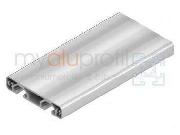 Aluminiumprofil 80x16 Nut 8  I-Typ Eco