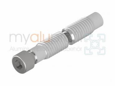 Threaded form butt connector set Groove 8 I-type