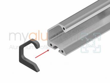 Handle strips Cover set groove 8 I-type