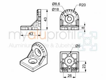 Turning angle 10 45