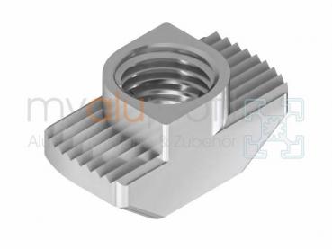 Hammer nut slot 10, M8 bar 3mm stainless