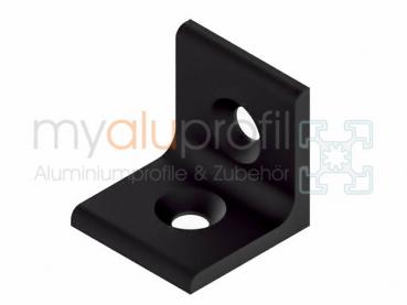 Angle 40x40 black groove 10 B-type