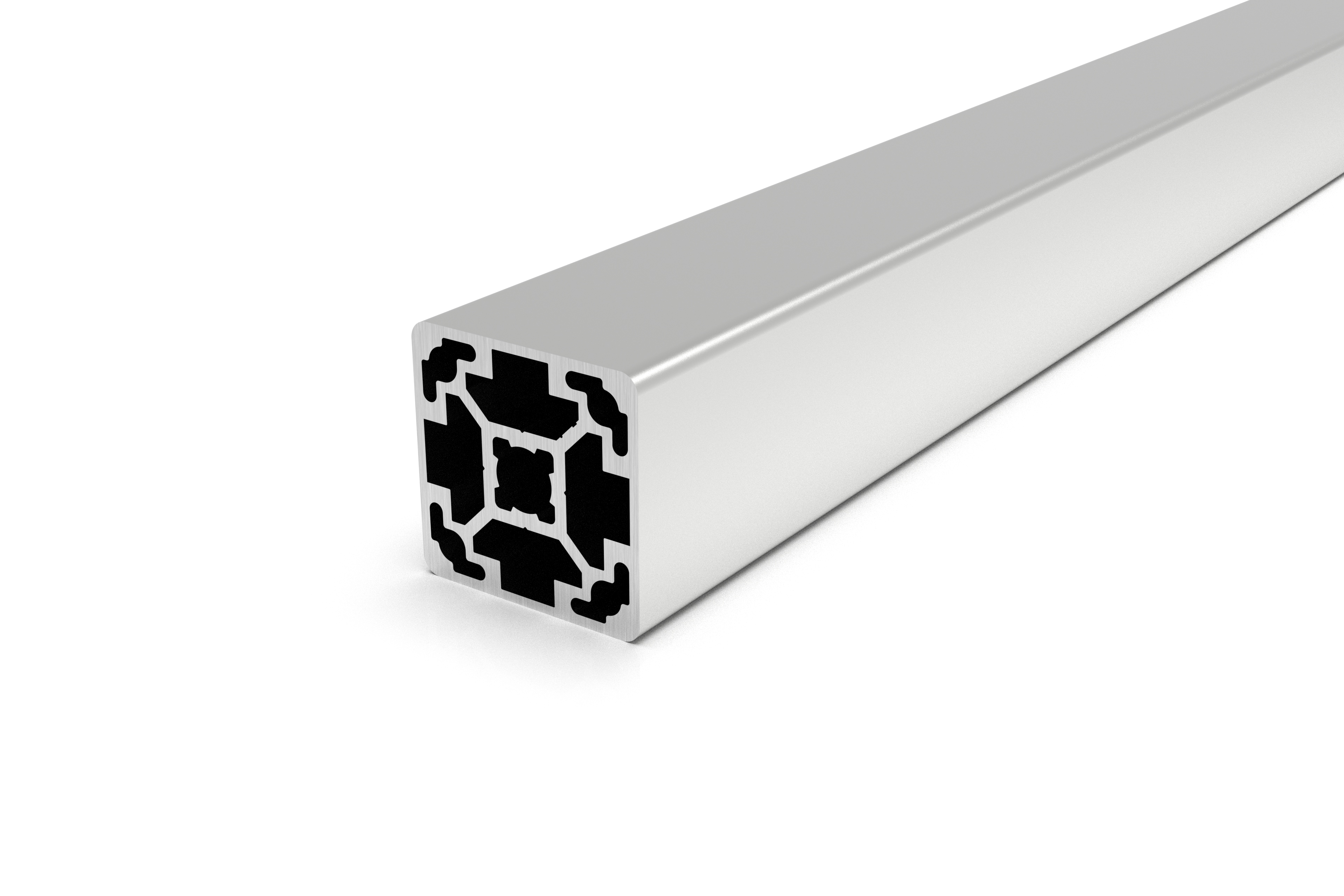 Profilé En U Aluminium 40x40x4 Mm – Longueur 1 Mètre, Finition Argent, Idéal Pour Bricolage Et Construction - 2