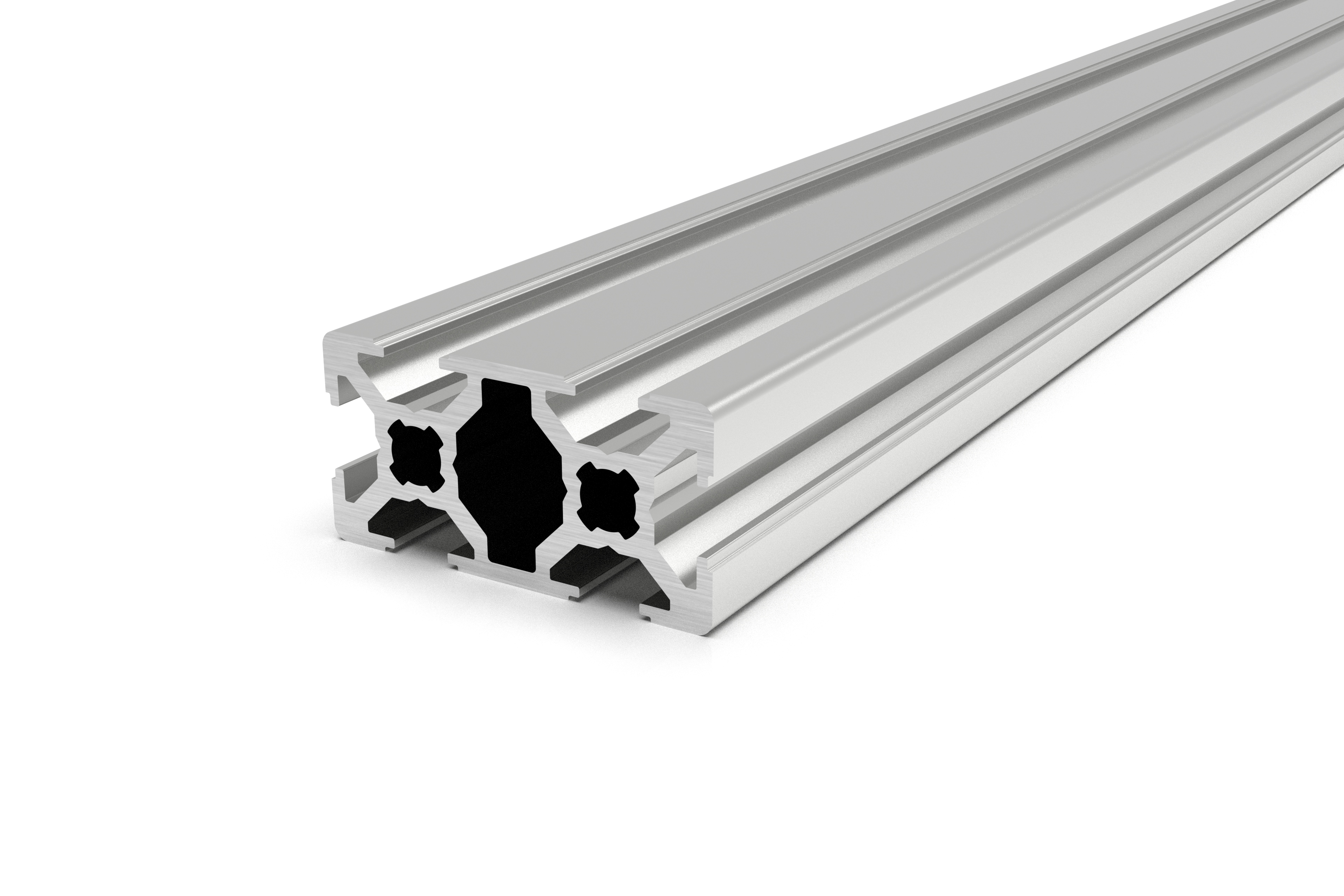 Alu Profil 20x40mm – 6 Stück à 2m, Nut 6, Schwarz Matt – Montageprofil Für Systembau & Konstruktion