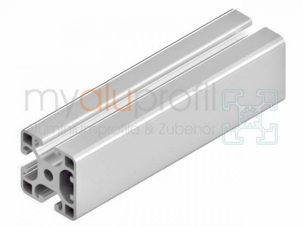 Aluminium profile 40x40 light groove 8 I-type 1N