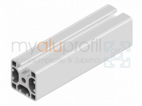 Aluminium profile 40x40 light groove 8 I-type 3N