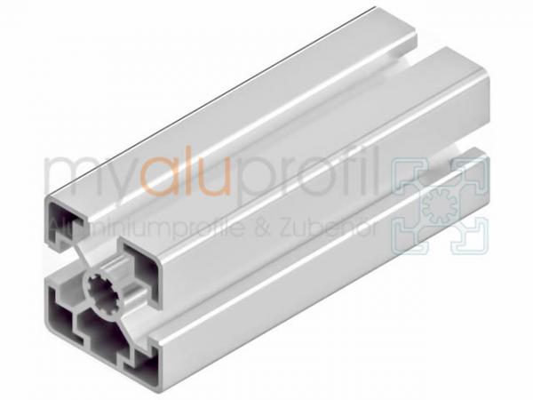 Aluminiumprofil 45x45 Nut 10 Leicht B-Typ 1N