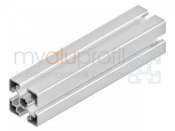 1 bar á 6040 mm aluminium profile 45x45 groove 10 light B-type