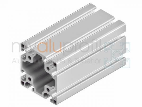 Bar in Length 6040 mm - Aluminium profile 80x80 light groove 8 I-type