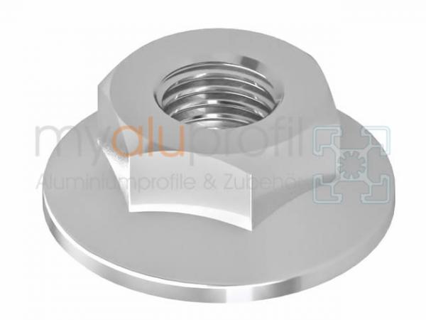 Collar nut M8 groove 10 B-type