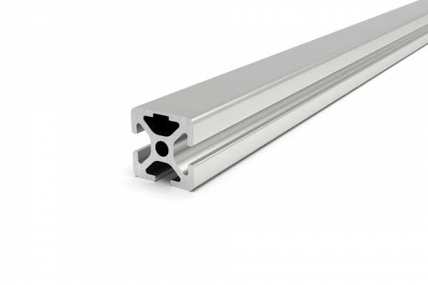 Cerniera Leggera In Alluminio 20x20 Tipo I Con Scanalatura Da 5 Mm Per Profilati DOLD Mechatronik - Foto 5