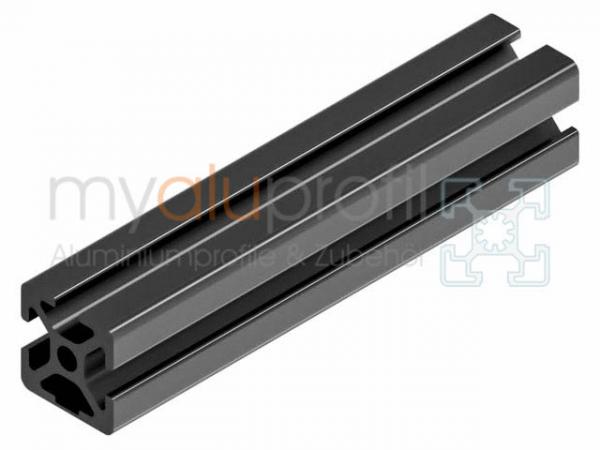 Aluminum profile 20x20 slot 5 I-type 1N black