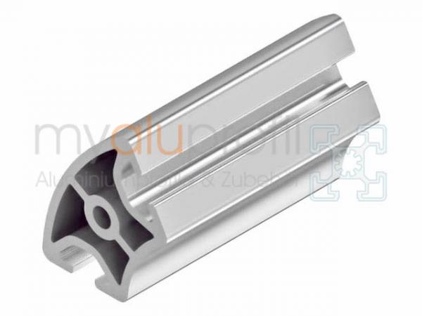 Aluminum profile R20x40 groove 5 I-typ 60°
