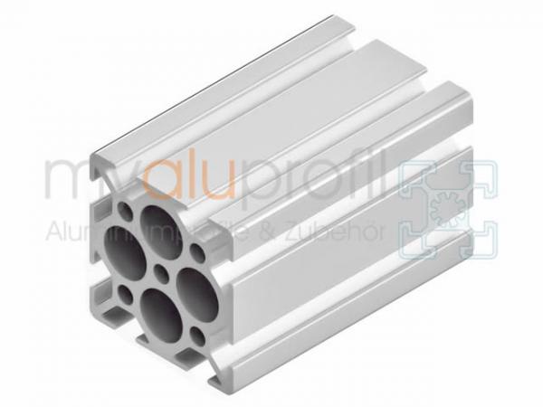 Aluminiumprofil 60x60 Nut 8  I-Typ