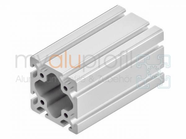 ultraleicht Alu Profil bis 2m Aluminiumprofil schwarz 80x16E I-Typ Nut 8 