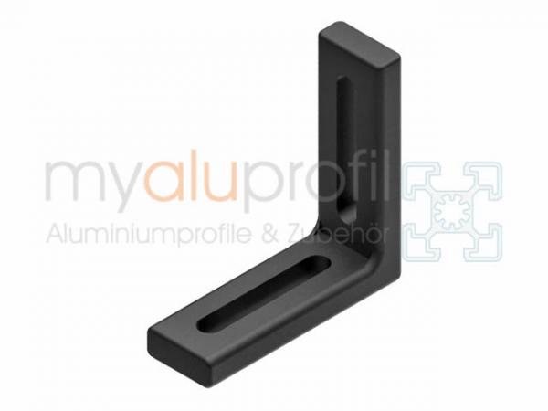 Mounting bracket 60x60x20 ZN Slot 8 I-type