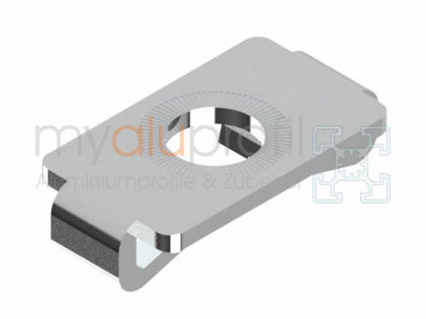 Centering plate Groove 5 I-type stainless