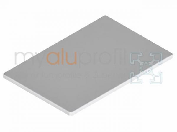 Cover cap 120x80 grey groove 8 I-type