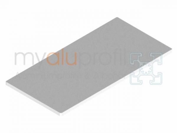 Cover cap 160x80 grey Groove 8 I-type