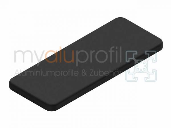 Cover cap 80x32 groove 8 I-Type