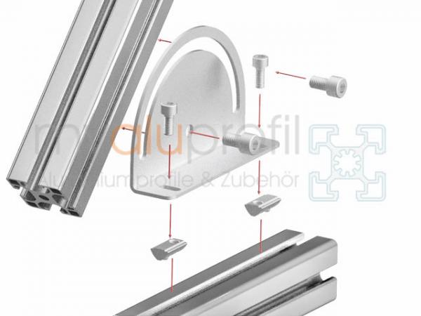 Angle of rotation 130 slot 8 I-type