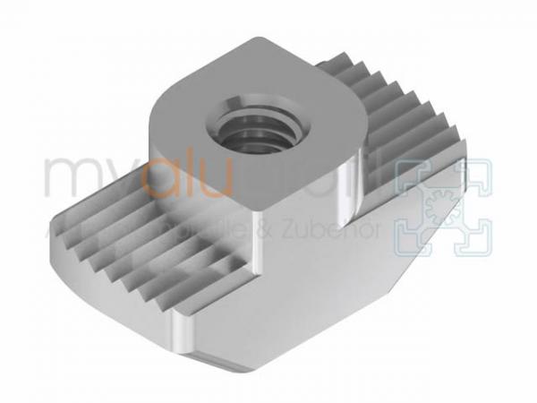 Hammer nut, M4 bridge 1.5mm stainless groove 8 B-type