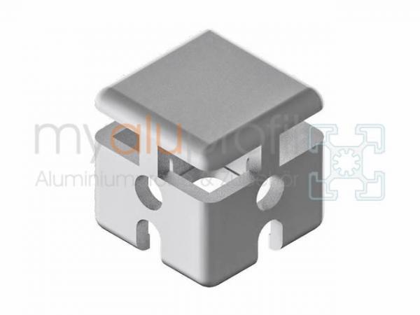 Clamping profile cross connector 40x40 slot 8 I-type