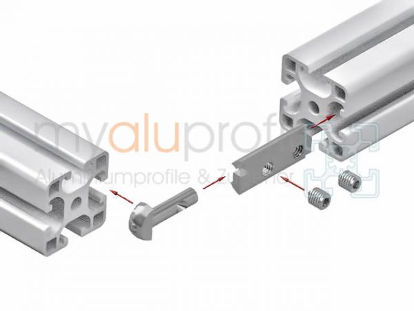 Quick-release 40 groove 8 B-type