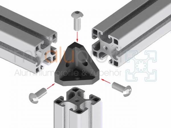 Connector 40x40 slot 8 I-type