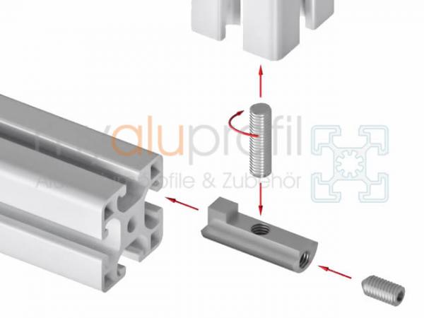 Zentralspanner GCV Nut 8 I-Typ