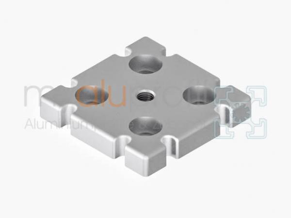 Footplate 90x90 M12 groove 10 B-type