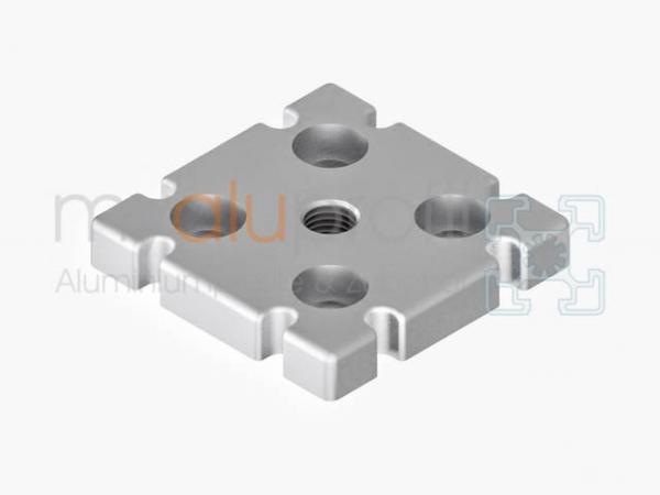 Footplate 90x90 M16 groove 10 B-type