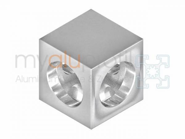 Cube connector 40x40 2D groove 10 B-type