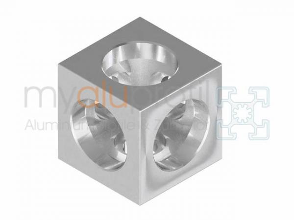 Cube connector 45x45 3D groove 10 B-type