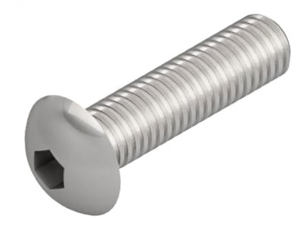 Round-head screw-iso-7380 M6x16