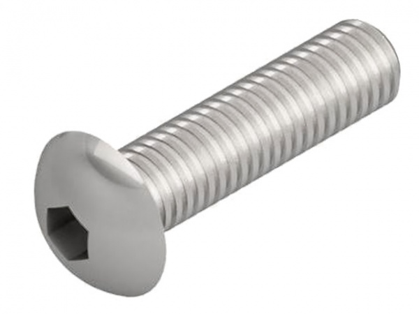 Round-head screw-iso-7380 M6x12